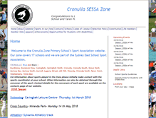 Tablet Screenshot of cronulla.sessazones.com