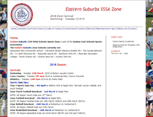 Tablet Screenshot of easternsuburbschs.sessazones.com
